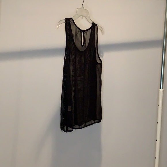 Black Sequence Top - Picture 3 of 5